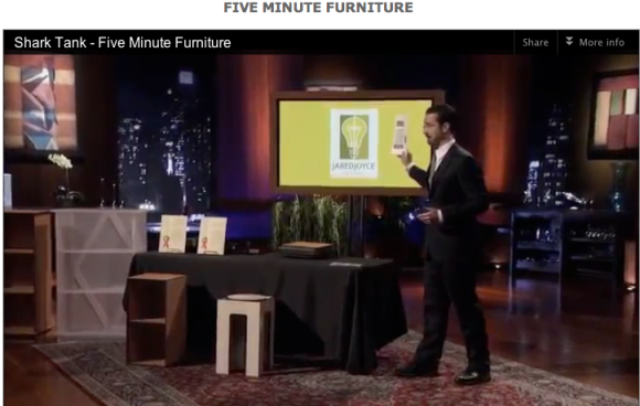 Jared Joyce and the Five-Minute Furniture